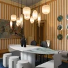 Lampada a sospensione Flow[T] S2 Off White di Nao Tamura