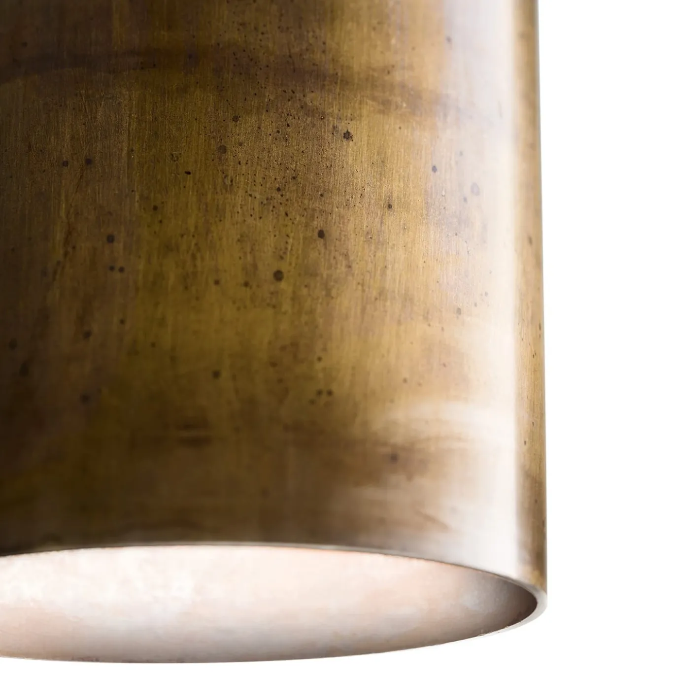 Lampada a sospensione Girasoli media in ottone