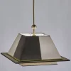 Lampada a sospensione Il Tocco, grigio ardesia e avorio