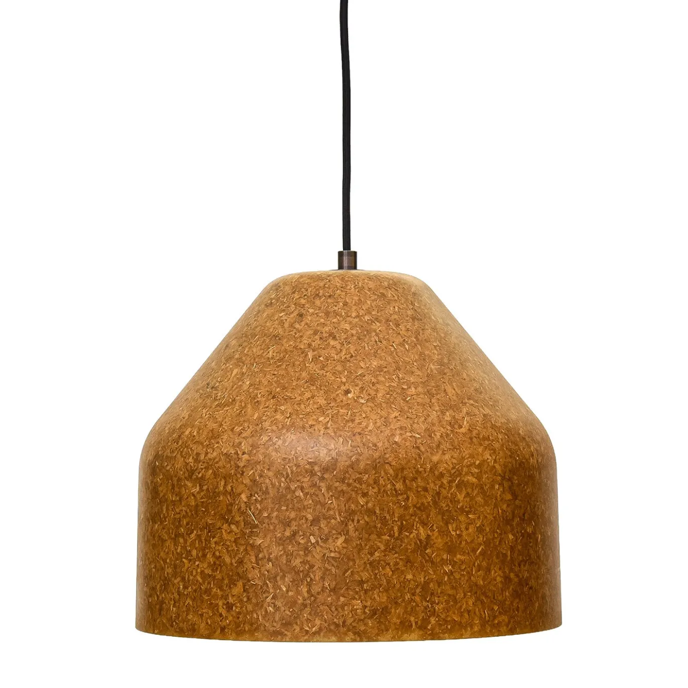 Lampada a sospensione LAAB grande con Foglie di Ginkgo e Dettagli Neri