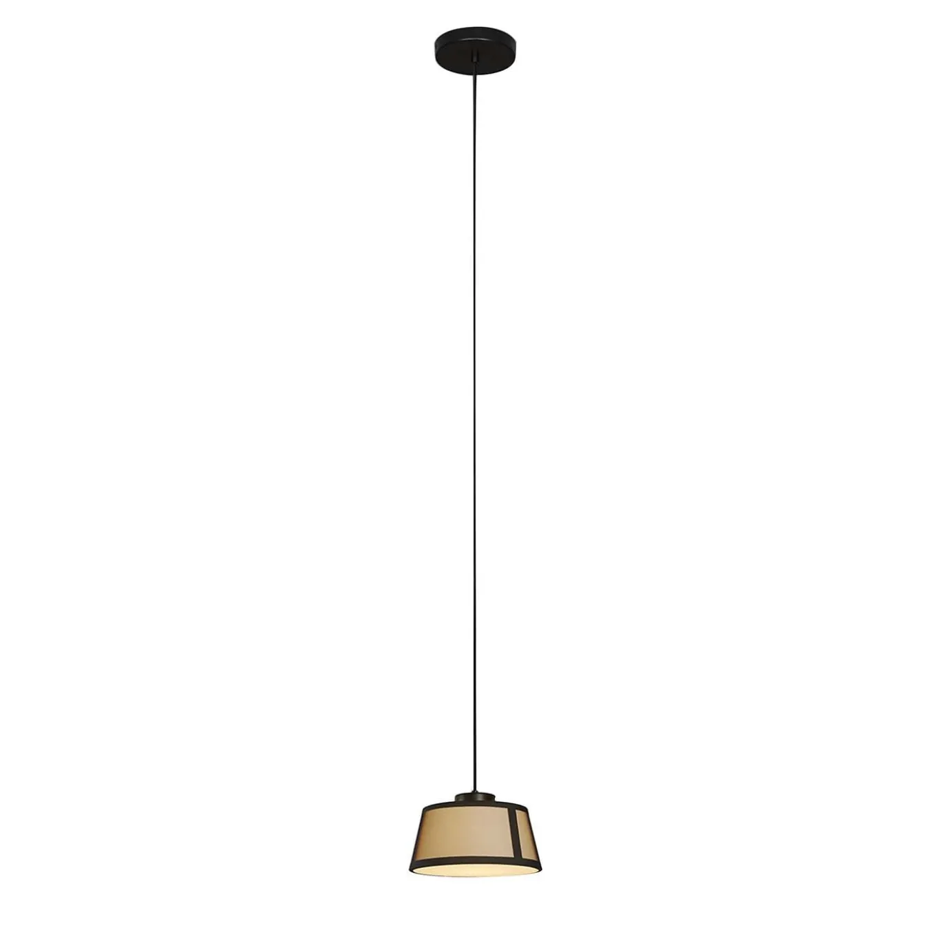 Lampada a sospensione Lilly Beige Piccola