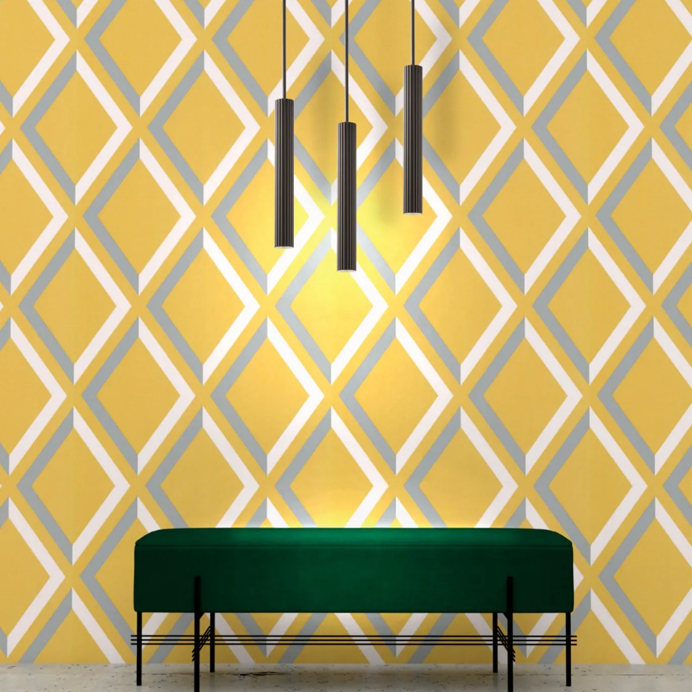 Lampada a sospensione Lustrin Gunmetal di Isacco Brioschi