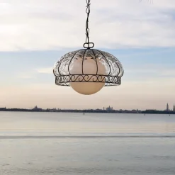 Lampada a sospensione Margherita