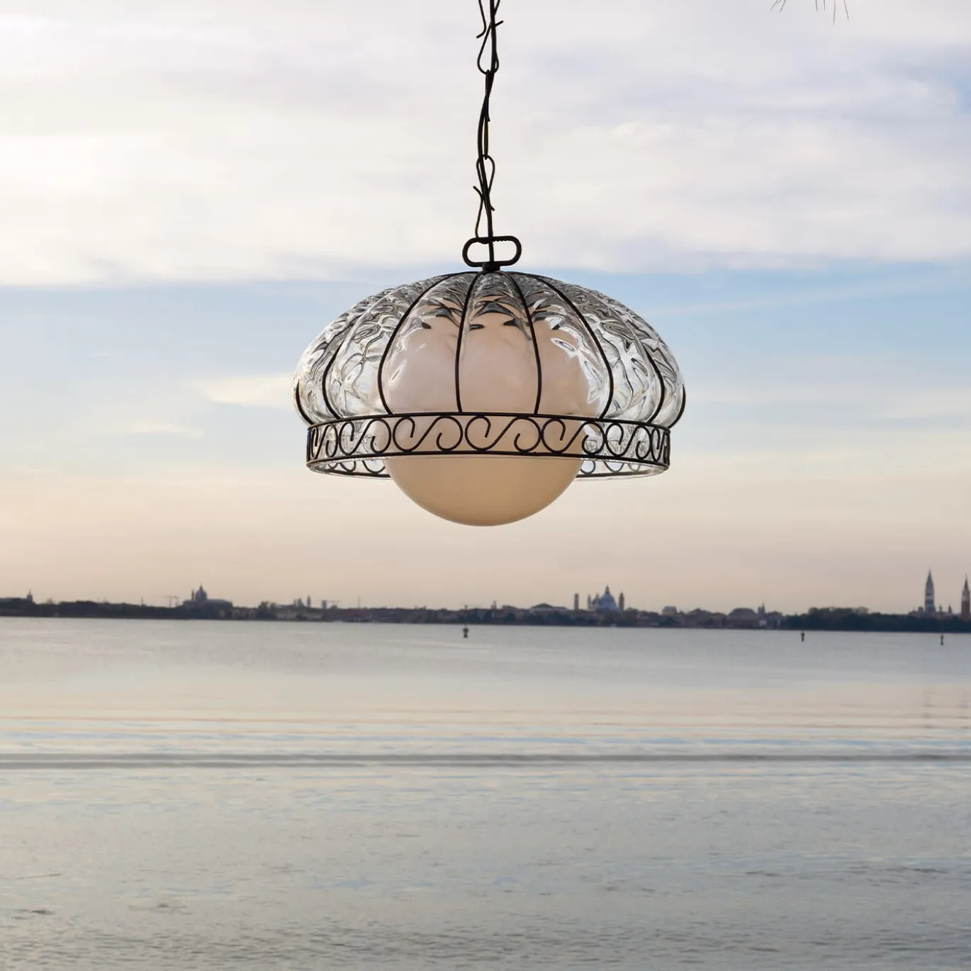 Lampada a sospensione Margherita