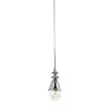 Lampada a sospensione Marlene in argento