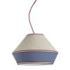 Lampada a Sospensione Meringa #5 in Lino Diametro 60 cm