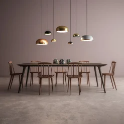 Lampada a sospensione Molly media rossa