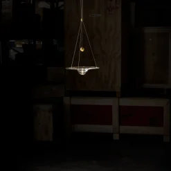 Lampada a Sospensione Momento MMT35 in Vetro di Nao Tamura