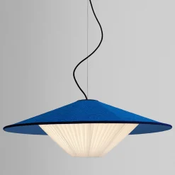 Lampada a sospensione Otto 70 Cobalto