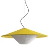 Lampada a sospensione Otto 70 giallo