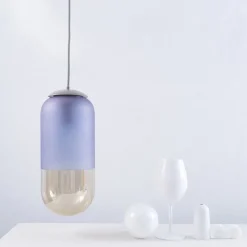 Lampada a sospensione Papalina Blue