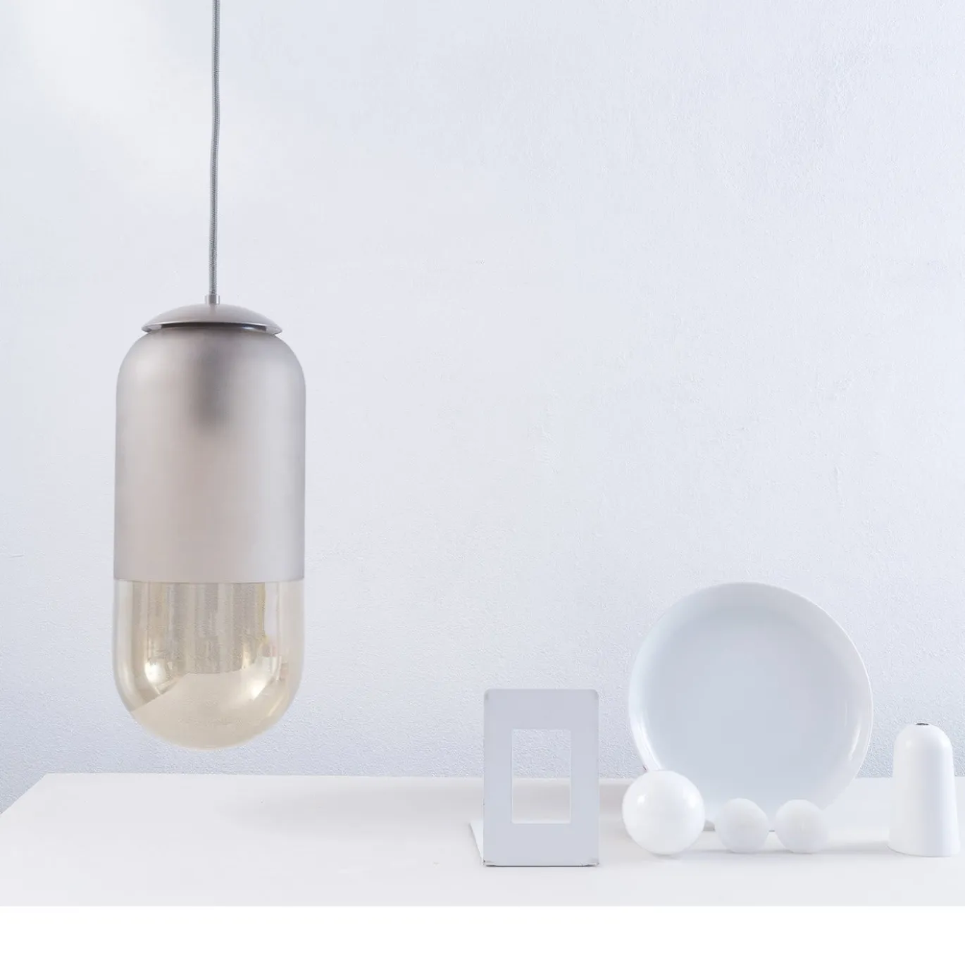 Lampada a sospensione Papalina