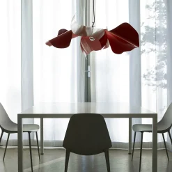 Lampada a sospensione Papavero Red