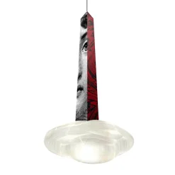 Lampada a sospensione piccola Through The Clouds di Atelier Fornasetti