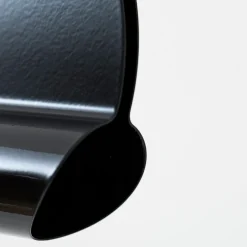 Lampada a Sospensione Rotante Oplà Nera Lucida