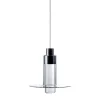 Lampada a Sospensione Sleeve S1 in Vetro Nero di John Pawson
