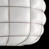 Lampada a Sospensione Terra in Vetro Bianco