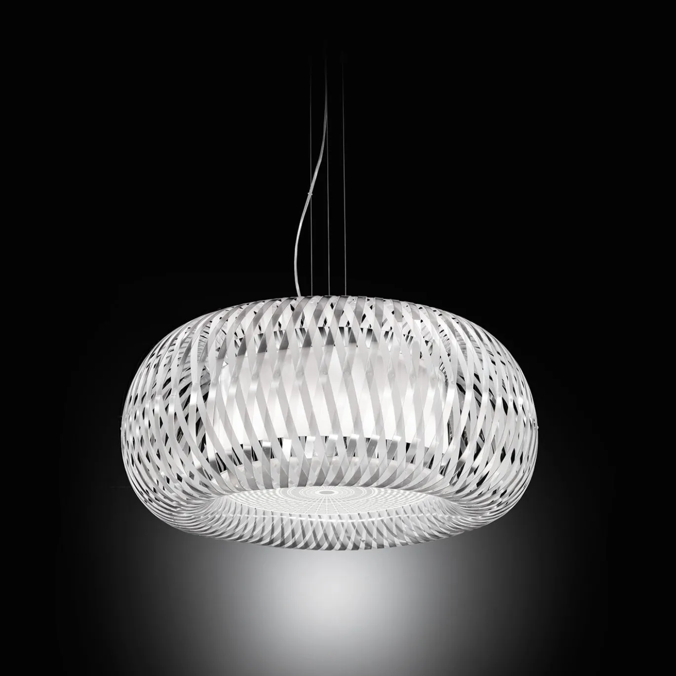 Lampada a sospensione trasparente Kalatos