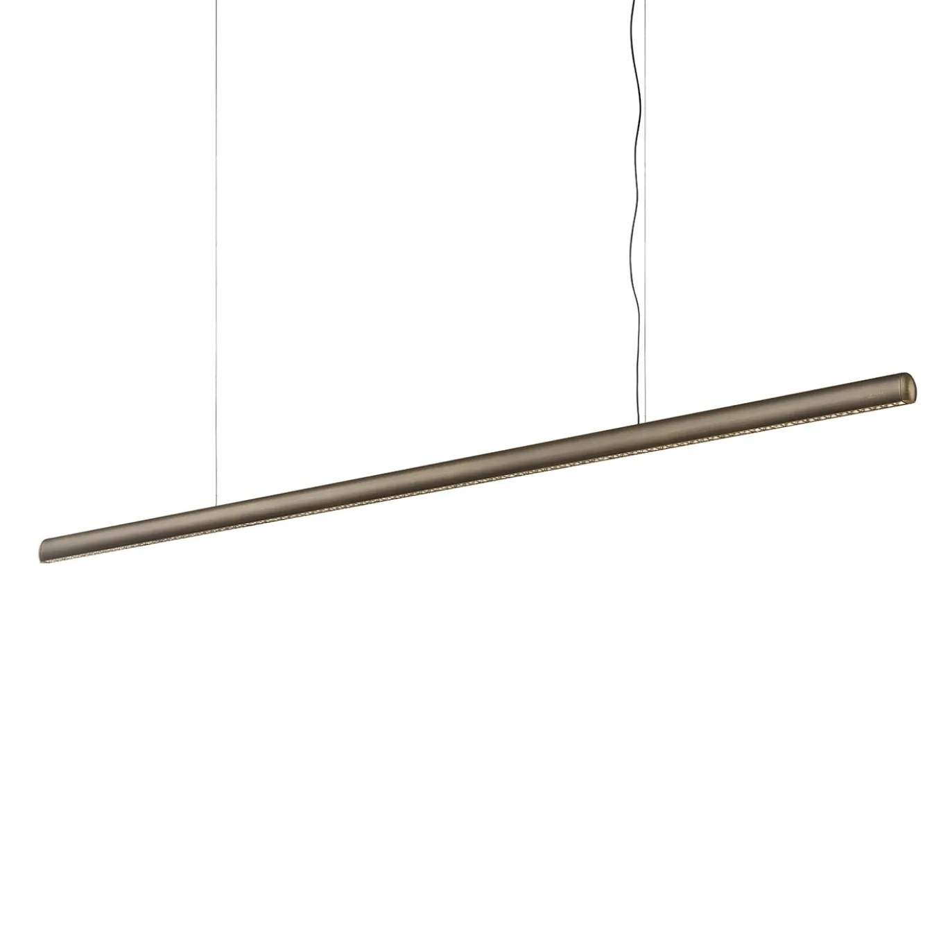 Lampada a sospensione Tratto in ottone brunito marrone