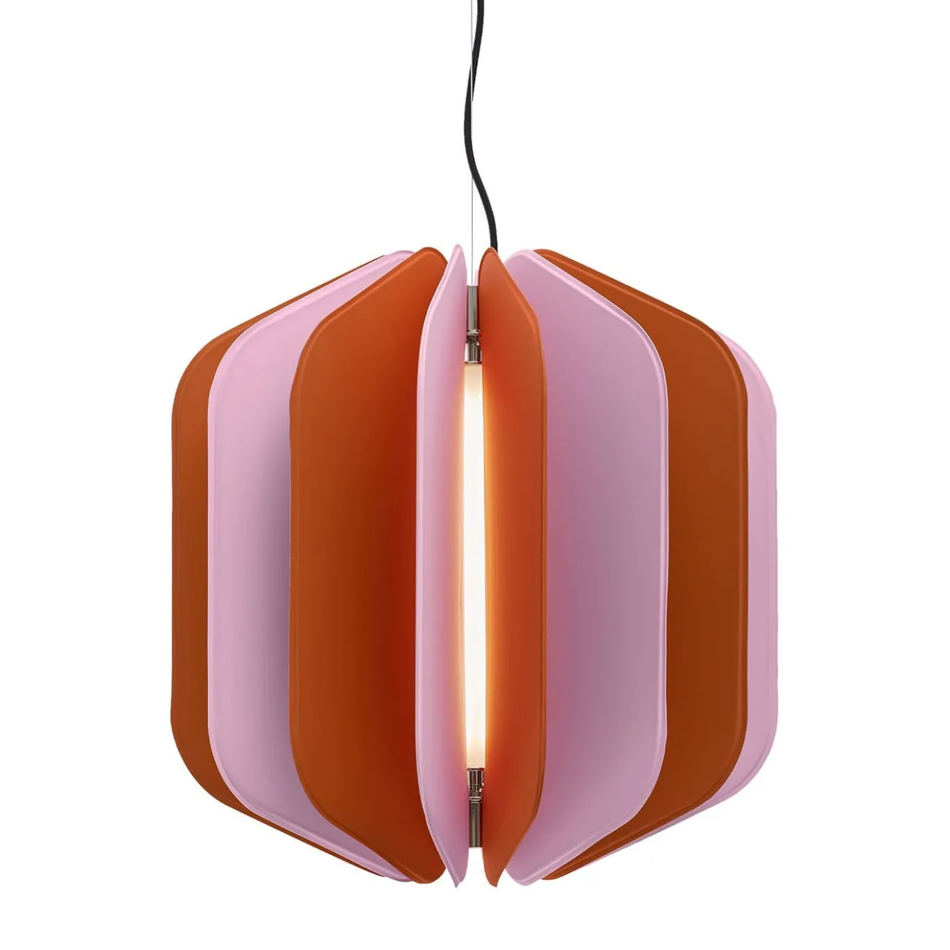 Lampada a sospensione Venus Arancione Rosa #3