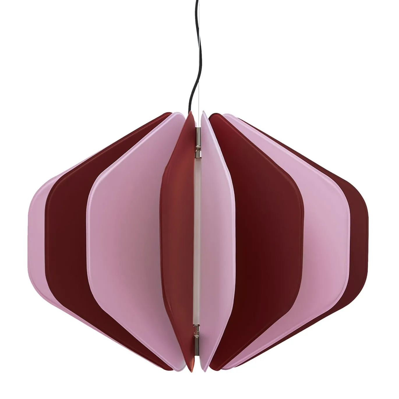Lampada a sospensione Venus bordeaux rosa #2
