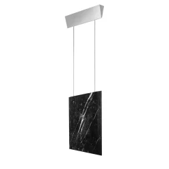 Lampada a sospensione Werner Sr. Marquina/Argento