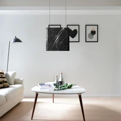 Lampada a sospensione Werner Sr. Marquina/Nero