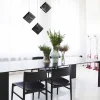 Lampada a sospensione Werner Jr. Marquina/Nero