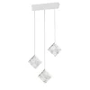 Lampada a sospensione Werner Jr. Calacatta/Bianco
