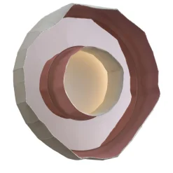 Lampada a specchio Ring Aura #2 di Giovanni Botticelli & Paola Paronetto