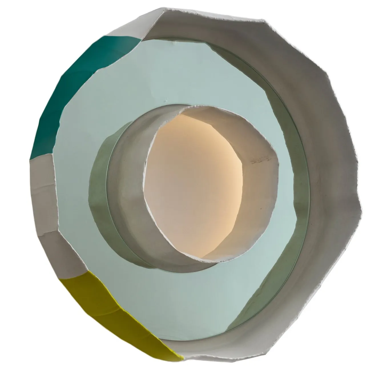 Lampada a specchio Ring Aura di Giovanni Botticelli & Paola Paronetto