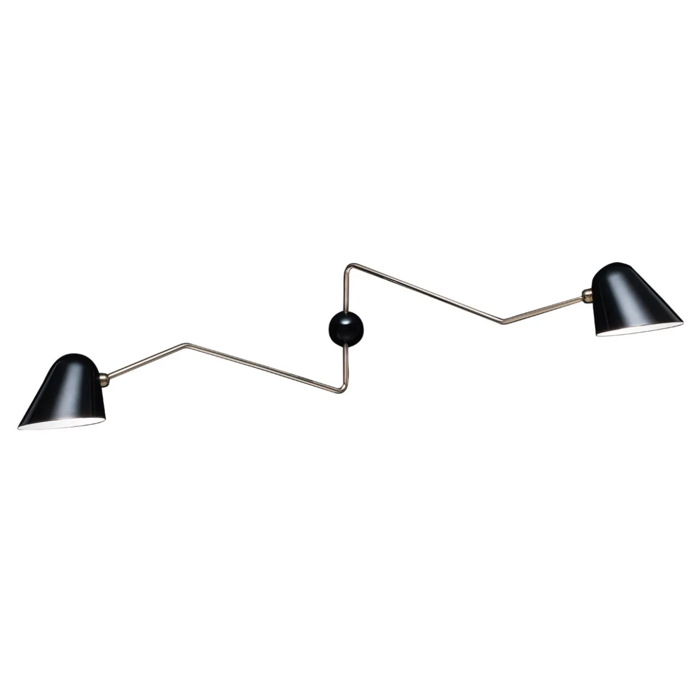 Lampada a stelo a due braccia Beghina di Guarneri