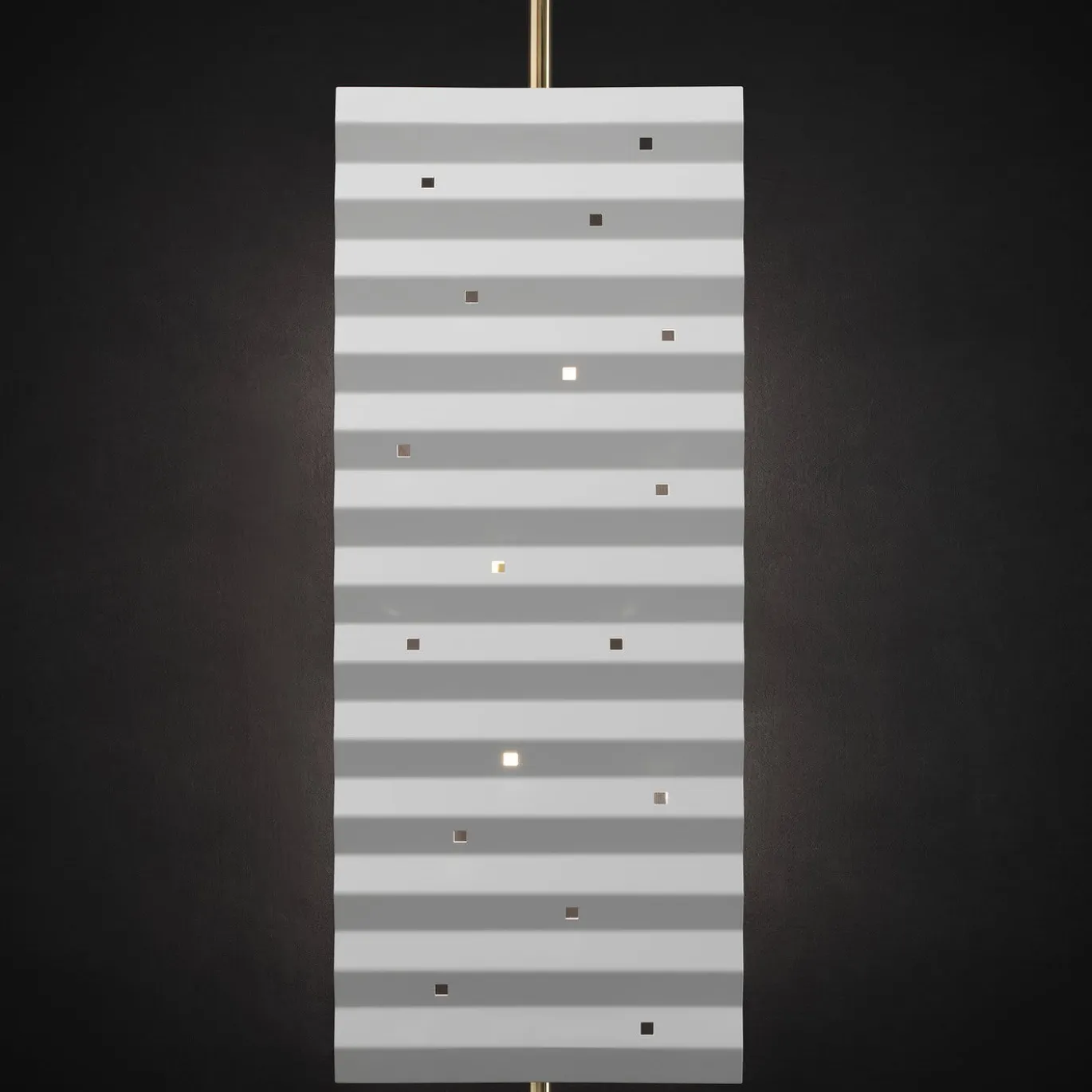 Lampada a stelo Wallie White di Bozzoli