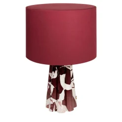 Lampada Bucket in vetro di Murano viola
