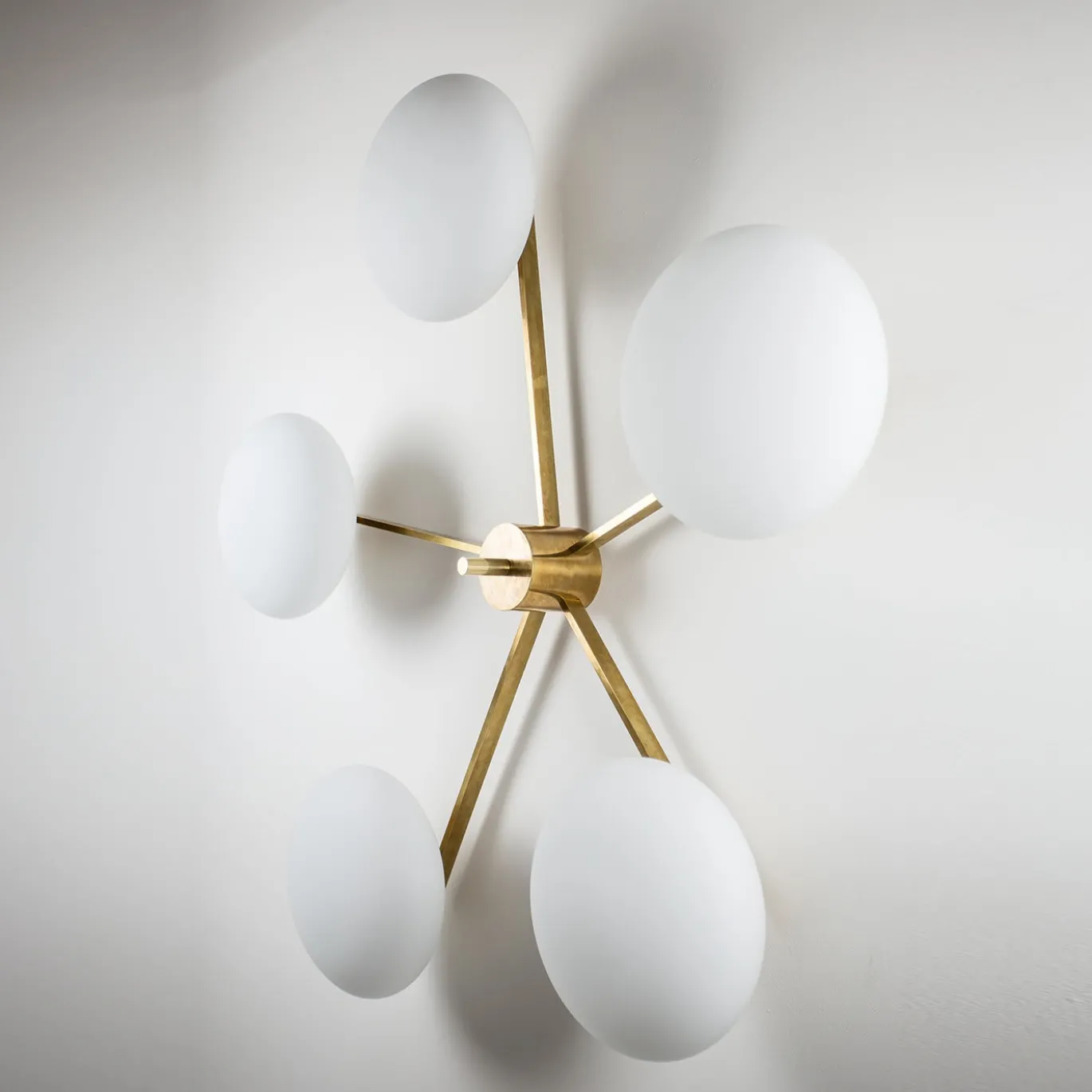 Lampada Daisy in ottone
