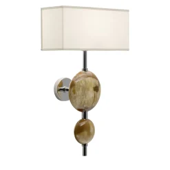 Lampada da parete a corno