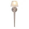 Lampada da parete Babette con finitura in nichel