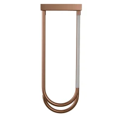 Lampada da parete Collier con finitura rame Yamana