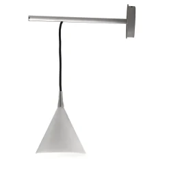 Lampada da parete Cono White di Carlo Guglielmi