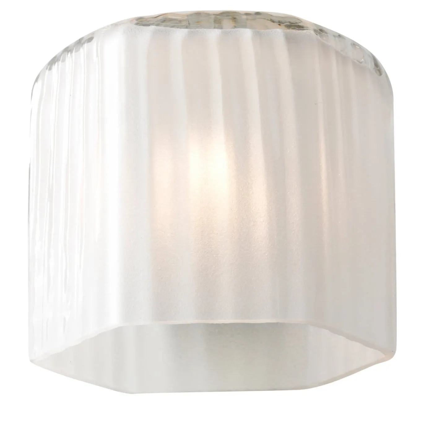 Lampada da parete contemporanea in argento