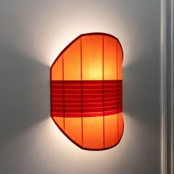 Lampada da parete Flag 50 Arancione Rosso