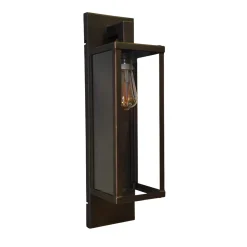 Lampada da parete Giulietta in ottone brunito