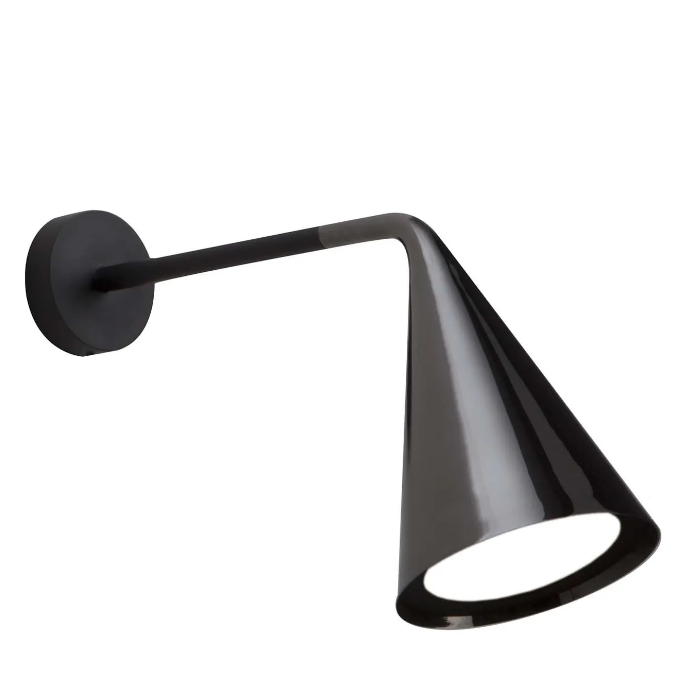 Lampada da parete Gordon Black di Corrado Dotti