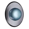 Lampada da Parete Illusione Piccola in Vetro Azzurro
