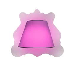 Lampada da parete Illusoria Barocco Bianca con cornice a specchio
