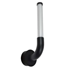 Lampada da parete in acciaio nero Bagliori