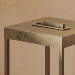 Lampada da parete in ottone per esterni Lanterne Slim