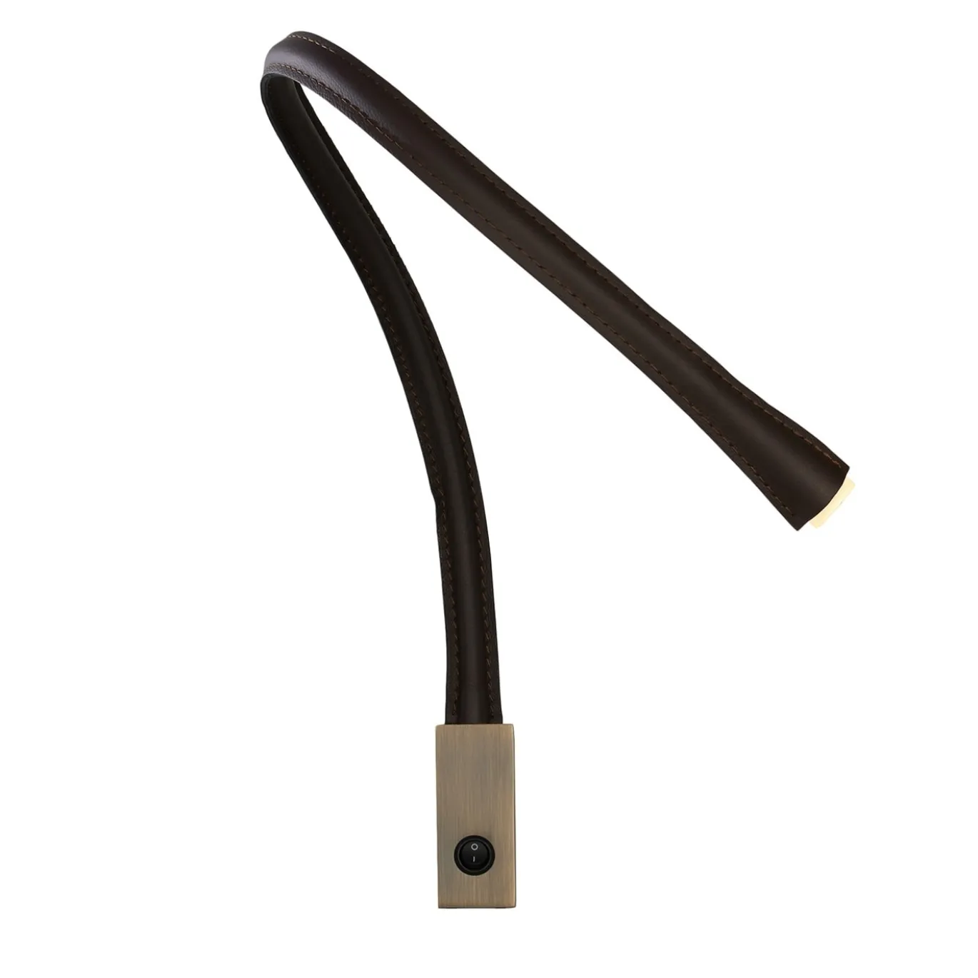 Lampada da parete in pelle Flexiled L60 di King & Roselli