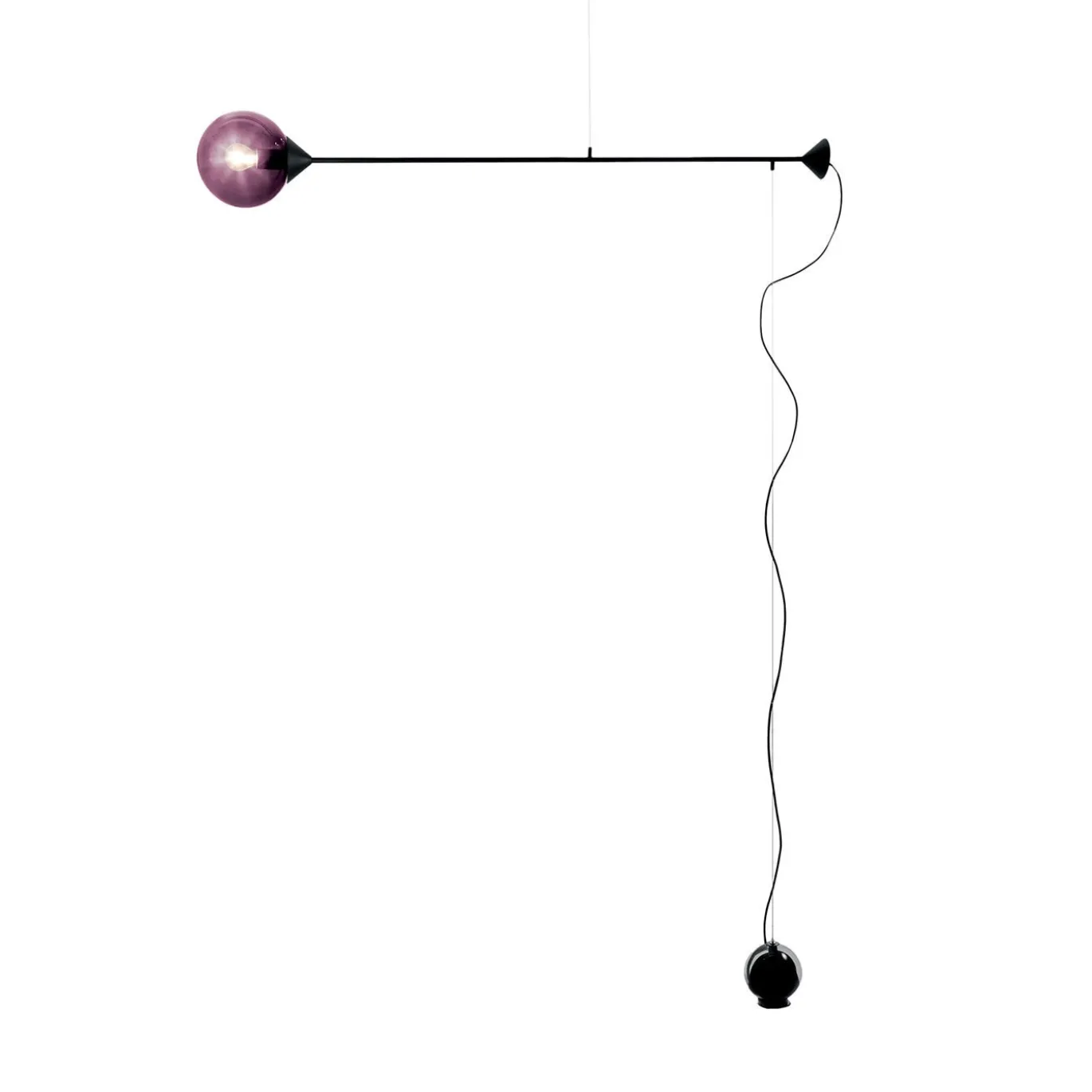 Lampada da parete Kendama Ametista