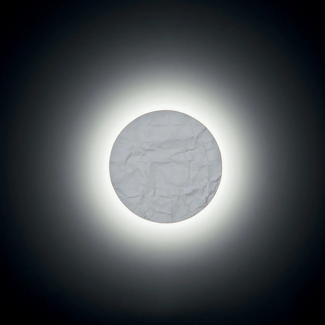 Lampada da parete Luna Tonda di Carlo Guglielmi